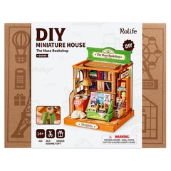 DIY Miniature House - The Muse Bookshop